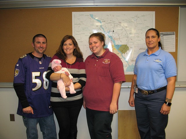 Harford County Dispatchers Assist with Over-the-Phone Delivery of Abingdon Baby
