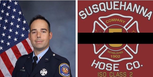 Howard County Firefighter Nathan Flynn, a Havre de Grace Resident, Killed in Line of Duty