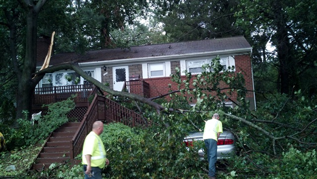 UPDATE: Hurricane Irene Cleanup Begins in Harford County; Widespread Power Outages,  First Day of School Canceled, County Offices Closed Monday