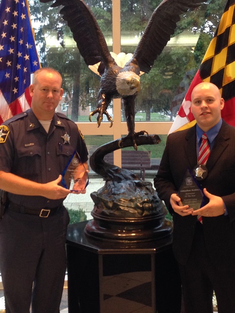 Two Harford County Sheriff’s Deputies Recognized as Instructors of the Year by Statewide Training Commission