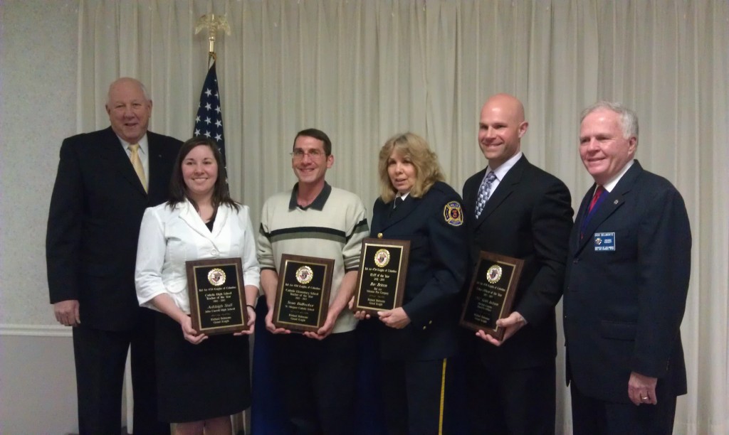 Harford County Community Members Recognized by Bel Air Knights of Columbus