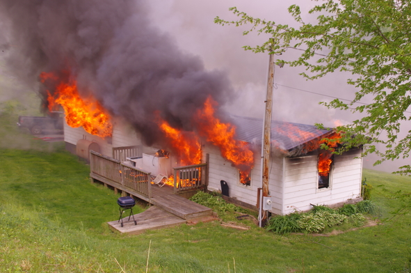 Dwelling Destroyed, Pet Killed in Pylesville Mobile Home Fire