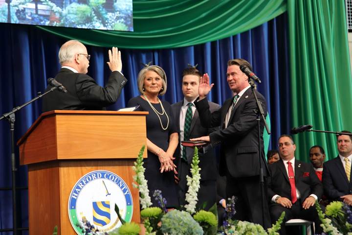 Unity and “High Hope for the Future” at Harford County Government’s Inauguration Ceremony