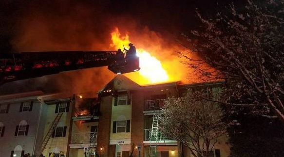 Fireplace Ashes Blamed for Sparking Belcamp Apartment Fire; 15 Residents Displaced