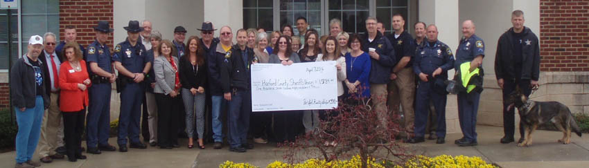 Harford County Realtors Donate $1,780 to Harford County Deputy Sheriff’s Benevolent Fund