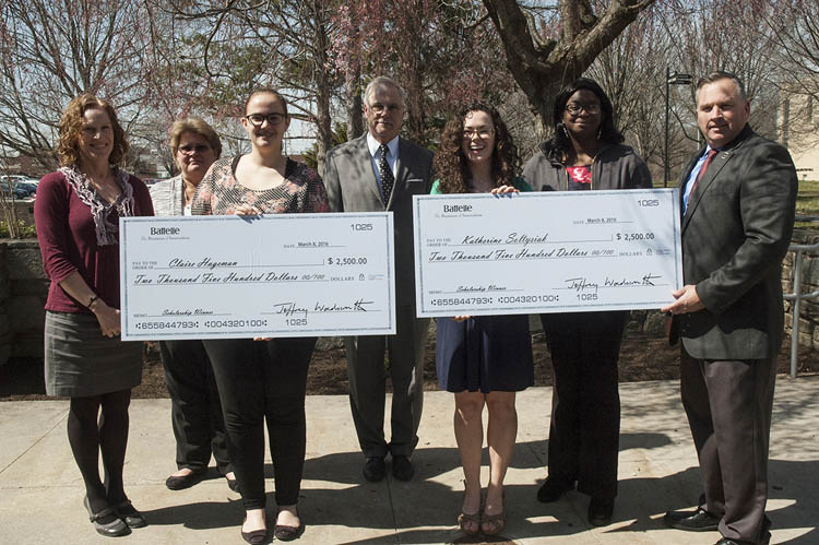 Battelle Awards Science and Mathematics Scholarships to Harford Community College Students