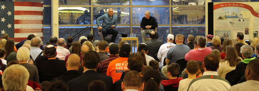 Cal Ripken, Jr. and Kevin Cowherd Hold Book Discussion, Signing at Abingdon Library