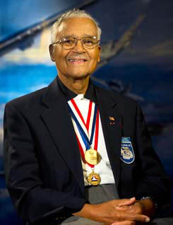 Distinguished Tuskegee Fighter Pilot Col. Charles E. McGeeComes to Edgewood