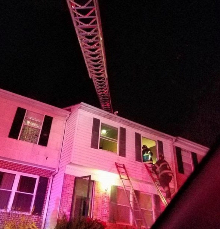 Arson Charges Pending in Edgewood Townhouse Fire; Occupant Injured after 2nd-Floor Jump