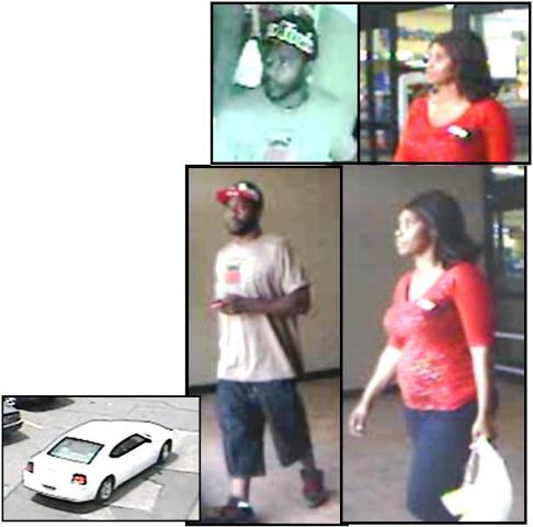 Male, Female Suspects Sought in Theft of Credit Cards from William S. James Elementary School