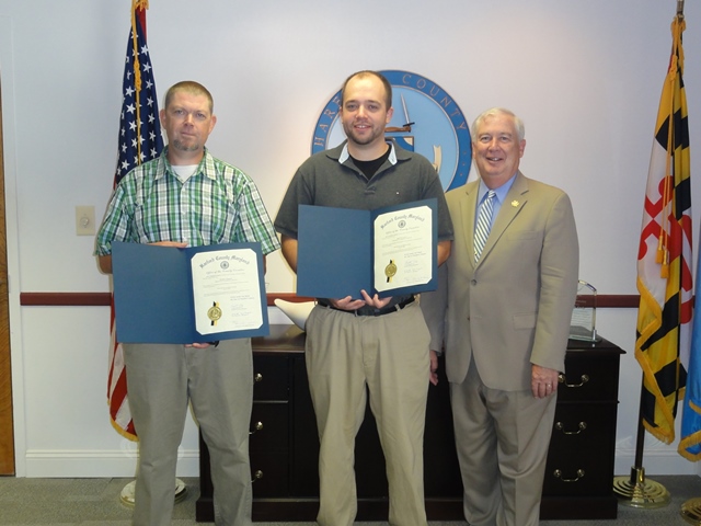 Emergency Services Dispatchers Named August Harford County Employees of the Month