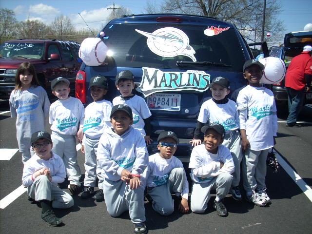 Meet the Marlins, The Edgewood Rec Council T-Ball Team Sponsored by The Dagger