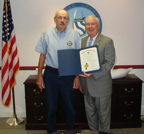 Donald Custer Named Harford County Employee of the Month for September 2014