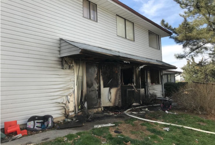 Edgewood Family Jumps From Balcony to Escape Apartment Fire