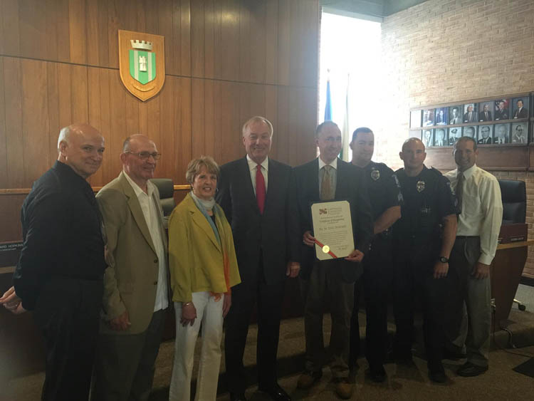 Comptroller Franchot Recognizes Bel Air Police Department for Service to Community