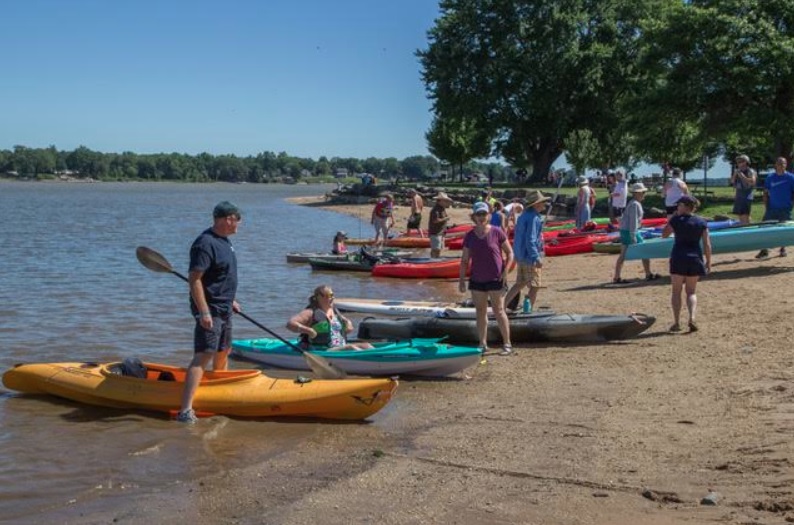 Harford Land Trust’s Ben Boniface Kayak Poker Run Event Draws Over 100 on Bush River