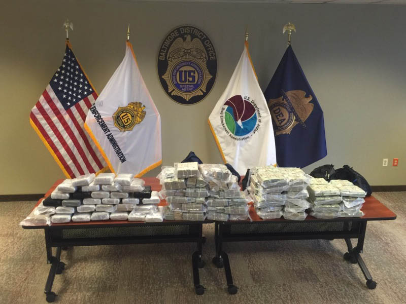Abingdon Man Among Group Charged in Cocaine Distribution Conspiracy; $2.4 Million in Cash Seized