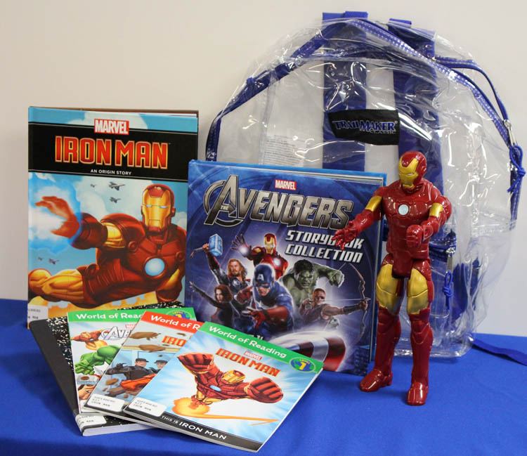 Harford County Public Library and Walmart Unmask Superhero Action Figure Kits