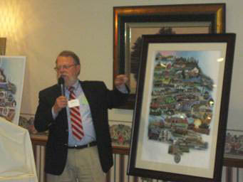 Harford County Chamber of Commerce Unveils Jim Butcher Art Print of Local Landmarks