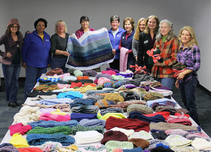 Handmade Items Donated by Harford County Public Library to Local Homeless Shelter