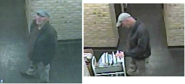 Suspect Sought for Theft of Laptop from Handicapped Patron at Aberdeen Library