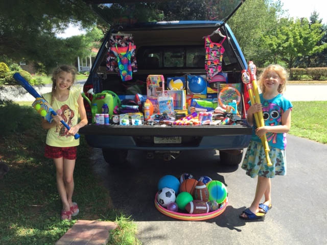 Darlington Girl Collects Nearly $1,000 in Supplies for Kids in Need at Boys & Girls Club