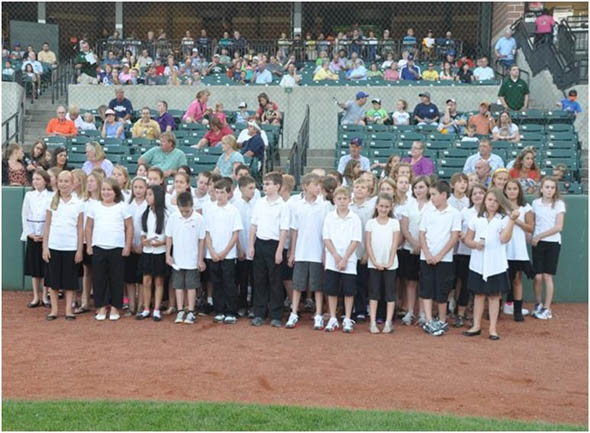 North Harford Elementary Singers Raise Money to Buy Phone Cards for Soldiers