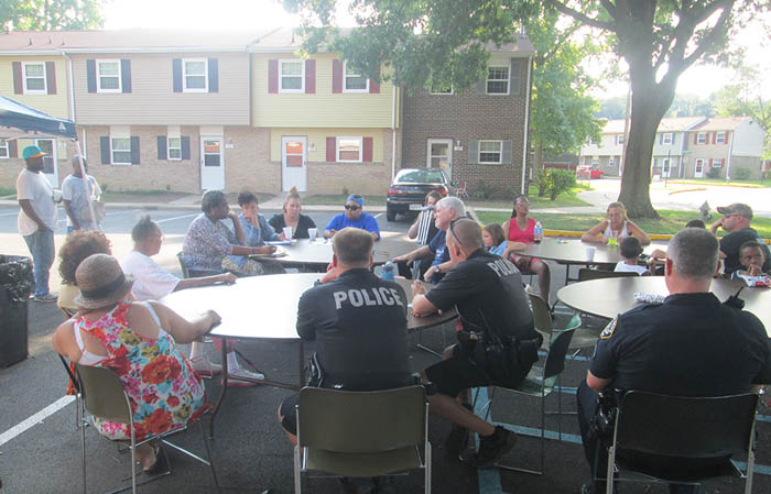 Havre de Grace Police Force and Local Residents Team Up in Community Safety Event