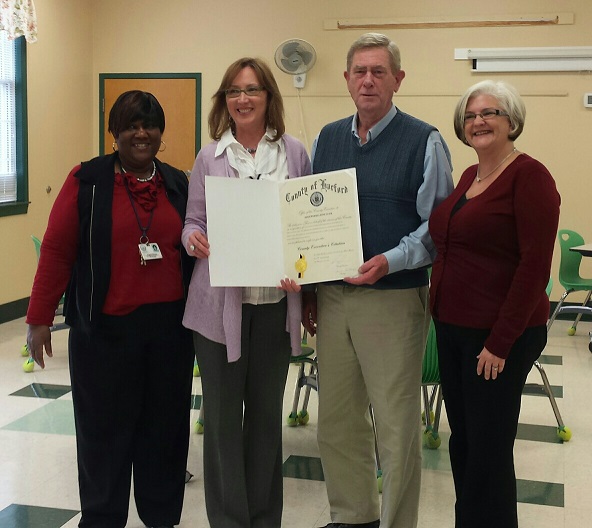 Lions Club Donates Pergola to Edgewood Senior Activity Center