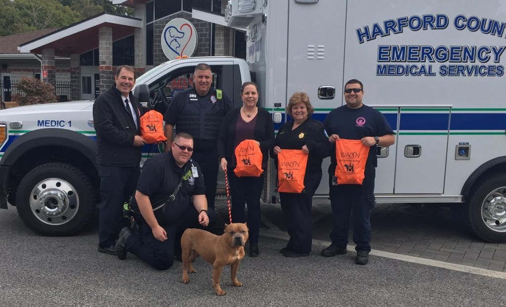 Humane Society of Harford County Donates Four Pet Oxygen Masks to First Responders