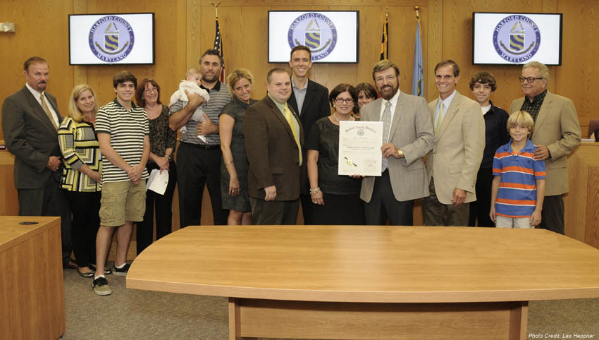 Harford County Department of Community Services Recognizes Dr. Peter Sitaras as Harford Living Treasure