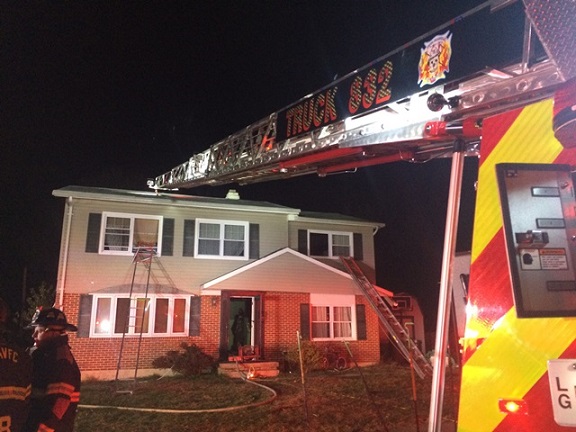 Edgewood Home Damaged in Friday Evening Fire