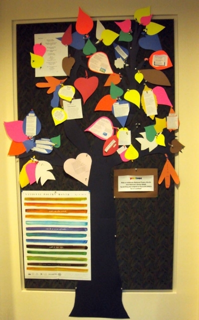 Harford Community College Marks National Poetry Month With “Poetree”