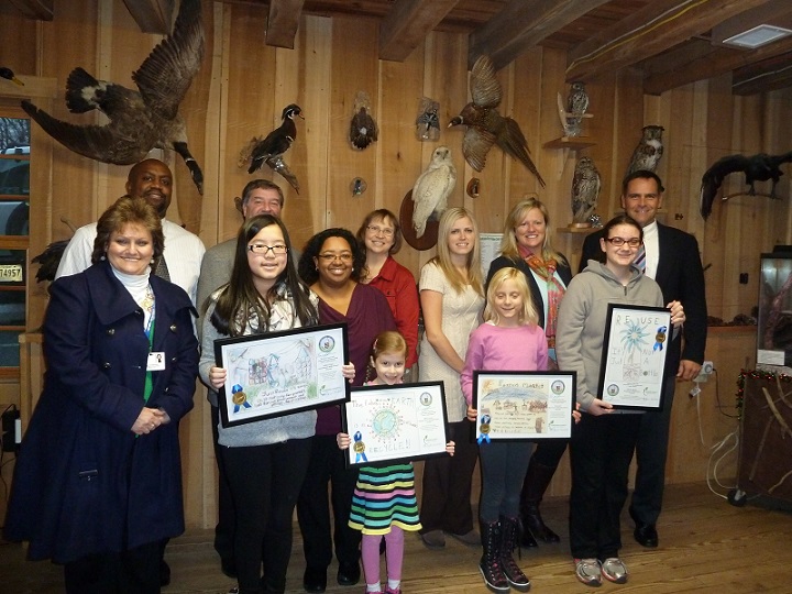 Harford County Government Recognizes Student Artists’ Work on Recycling, Green Resources