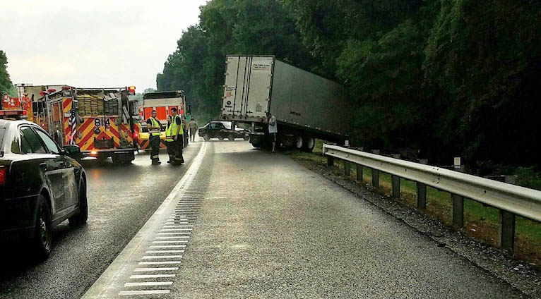 Joppa-Magnolia Volunteer Fire Company Responds to 3 Separate Accidents in 11 Minutes on I-95