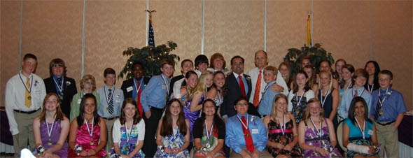 Southampton Middle Schoolers Complete a Marathon of Achievement; 33 Students Receive Medals for 2011