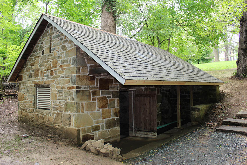 Newly Preserved Hays-Heighe House Springhouse Exhibit Opening at Harford Community College