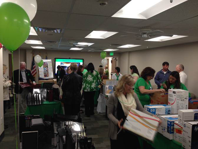 St. Patrick’s Day Treasure Swap Targets “Green” Goal for Harford County Government