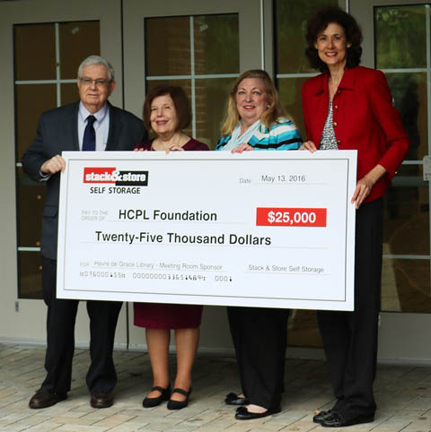 Stack & Store Self Storage Sponsors Meeting Room in New Havre de Grace Library