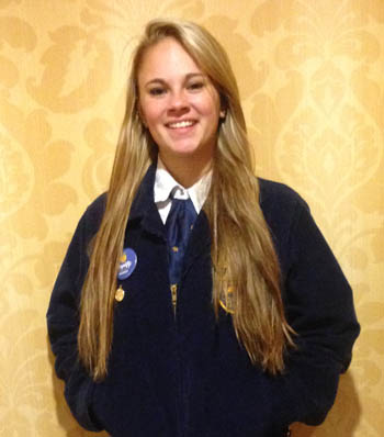 North Harford High Student Places First in Nation in FFA Dairy Cattle Handlers’ Event