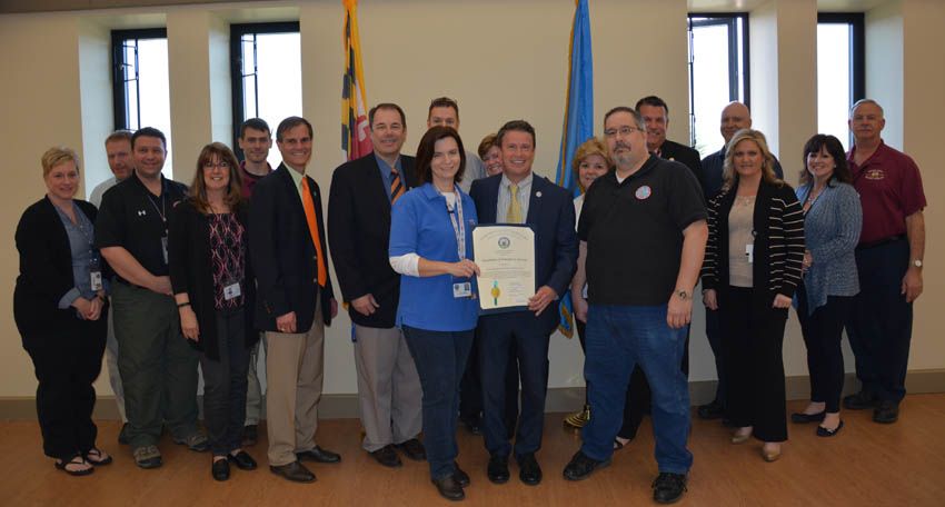 County Executive Glassman Honors Harford’s Public Safety Dispatchers During National Public Safety Telecommunicators Week