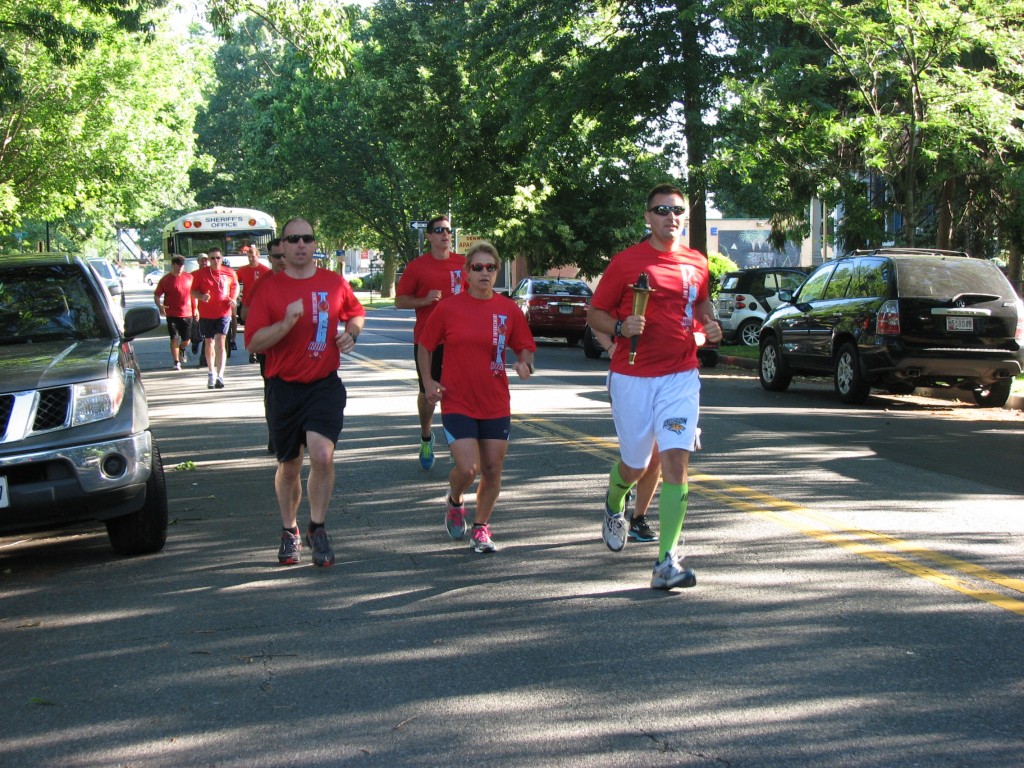 Harford County Police Officers Run 18 Miles to Benefit Maryland Special Olympics