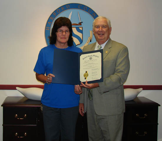 Wanda Garrison Named Harford County Employee of the Month for July 2014