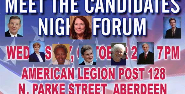 Aberdeen Candidates Forum Draws Questions On Stadium, Hotel Tax, Water, Term Limits
