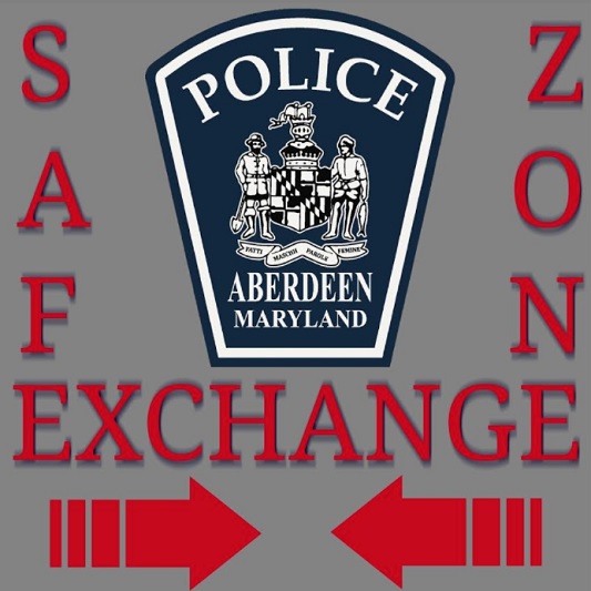 E-Commerce Zone Safe Exchange Area Designated at the Aberdeen Police Department