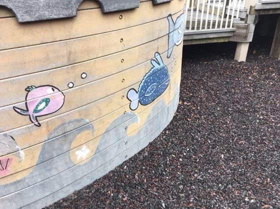 Annie’s Playground in Fallston to Close for John Carroll Students to Repaint Faded Artwork