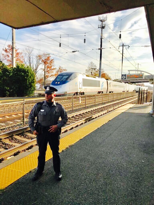 Aberdeen Police Use Foot Patrols at Amtrak as a Crime Deterrent