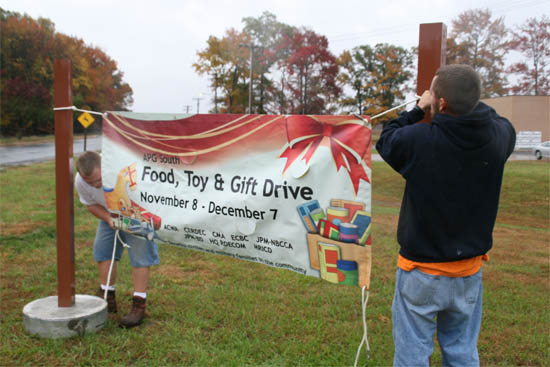 APG South’s Annual Food, Toy and Gift Drive Kicks Off 2010 Holiday Season