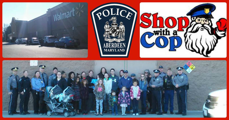 Second Annual “Shop with a Cop” a Success in Aberdeen