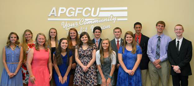APG Federal Credit Union Awards $15,000 in Scholarships to 15 Local Teens